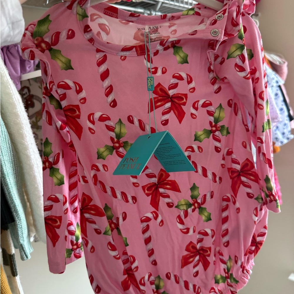 Posh peanut bubble romper